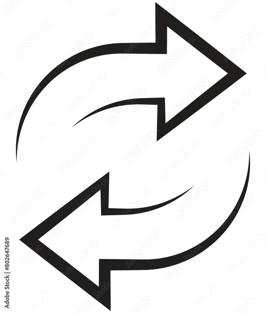 repeat arrow icon, roundabout symbol, arrow icon for using technology devices repeat arrow icon, roundabout symbol, arrow icon for using technology devices