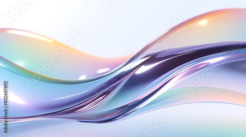 abstract background with waves