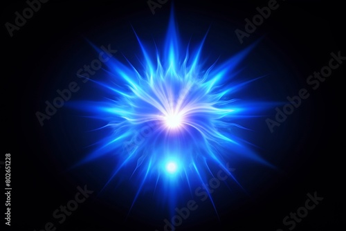 abstract background overlays blue flare glow isolated
