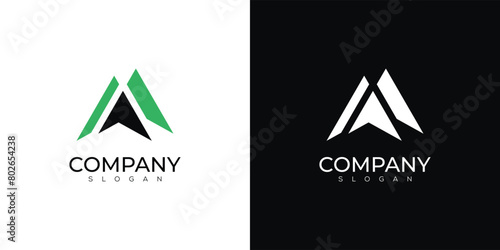 Simple Arrow Logo Creative Design Template  