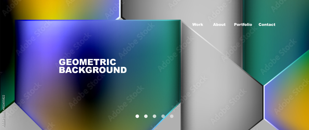 A fluid geometric background featuring a rainbowcolored gradient. The electric blue hues create a modern and futuristic design, perfect for tech publications or gadget websites A fluid geometric background featuring a rainbowcolored gradient. The electric blue hues create a modern and futuristic design, perfect for tech publications or gadget websites