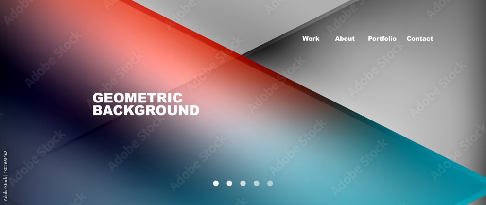 A techinspired geometric background featuring a gradient of red, gray, and electric blue, resembling automotive design elements with triangles and shades. Perfect for display devices and gadgets A techinspired geometric background featuring a gradient of red, gray, and electric blue, resembling automotive design elements with triangles and shades. Perfect for display devices and gadgets
