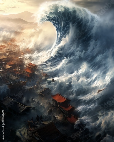 tsunami, devastating tsunami
