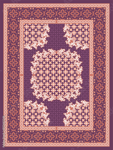 beautiful vintage carpet design 119