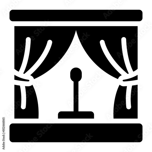 stage Solid icon