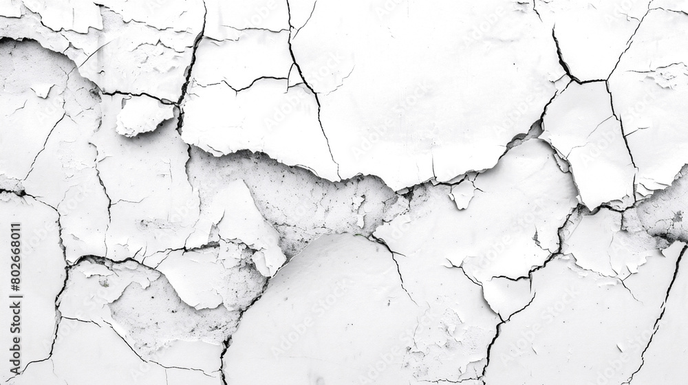 Obraz premium cracked wallPNG file, transparant background