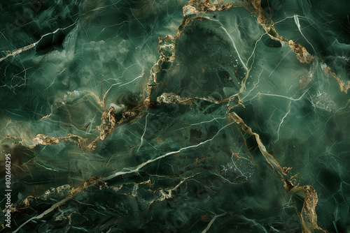 Green marble texture background