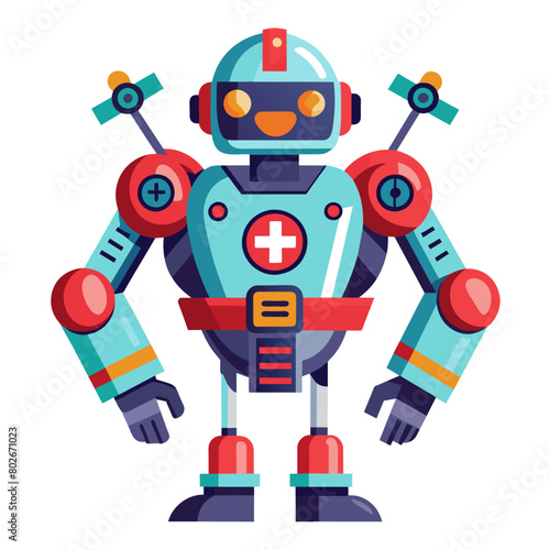 A cutting edge medical robot with robotic arms © Saban2