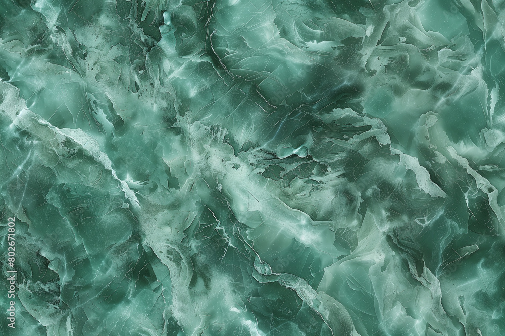 Green marble texture background Green marble texture background