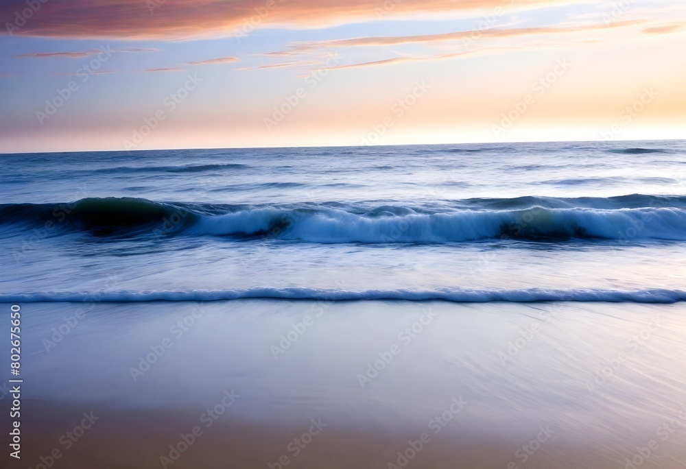 A pattern of gentle waves washing onto the shore c (25)