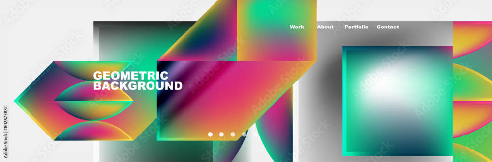 it is a geometric background with a rainbow of colors . High quality it is a geometric background with a rainbow of colors . High quality