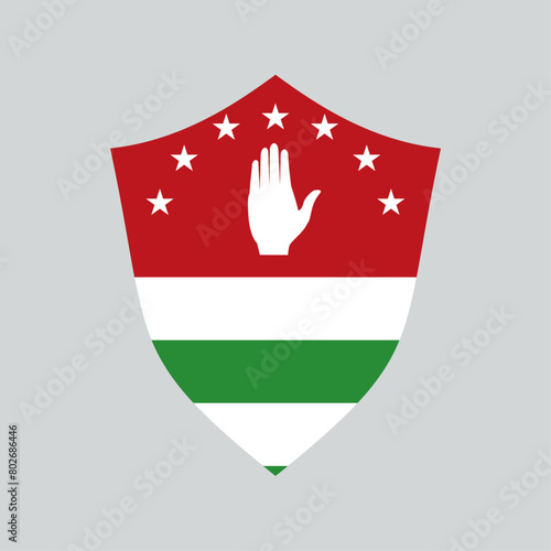 Abkhazia Shield Vector 