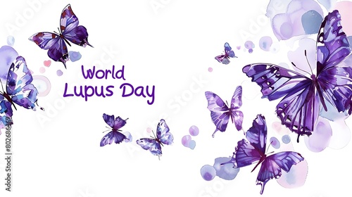 world lupus day poster as a reminder and form of support for lupus survivors