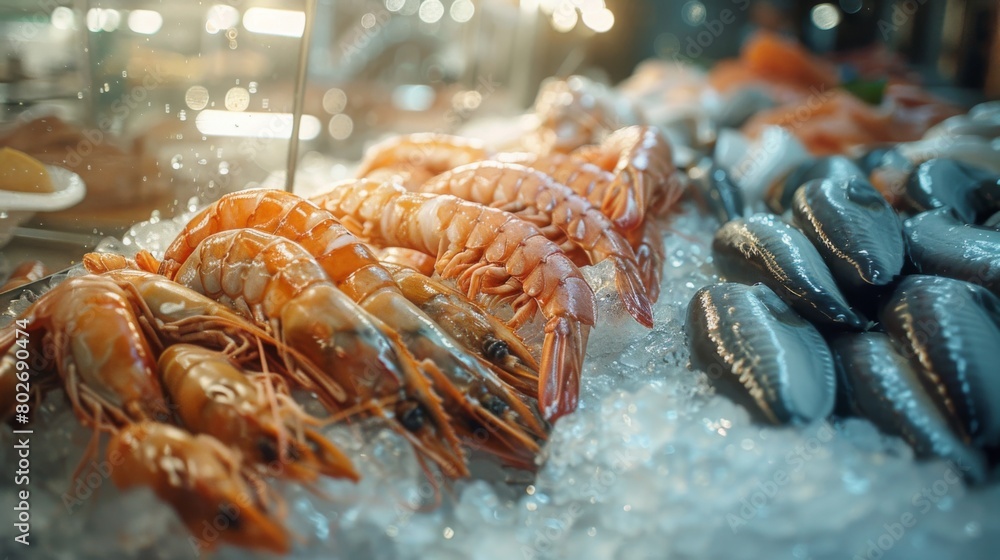 the meticulous labeling of seafood products, reflecting their natural origin for export markets the meticulous labeling of seafood products, reflecting their natural origin for export markets