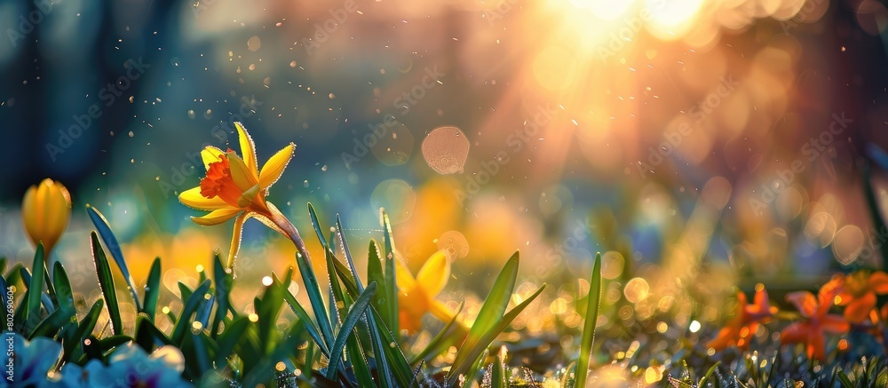 The weather during the vernal equinox fosters the growth of spring plants.