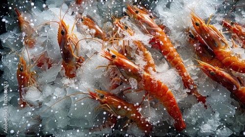 the bountiful harvest of frozen seafood, meeting international export standards with finesse photo