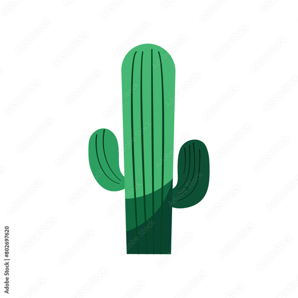 cactus icon on white background. cactus icon on white background.