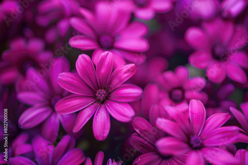 Magenta flowers symbolizing balance