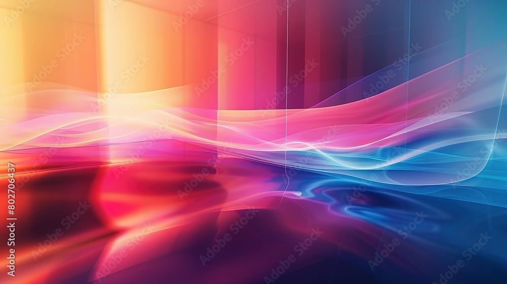 Digital abstract wave background, template for business banner, formal backdrop, abstract design element for tech, AI, data, audio, graphics, presentation, and more Digital abstract wave background, template for business banner, formal backdrop, abstract design element for tech, AI, data, audio, graphics, presentation, and more