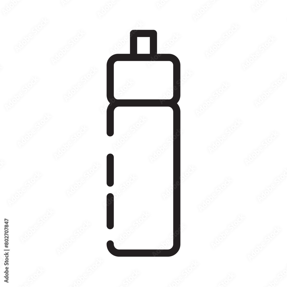 Bottle Drink Sport Line Icon Bottle Drink Sport Line Icon