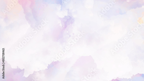 abstract pink colored background   blurred multicolored clouds  White clouds  blurred sky  abstract pastel colors. 