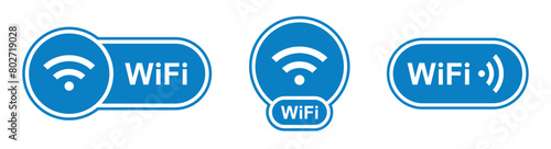 Wifi point icon. Wireless connection icon, vector illustration
