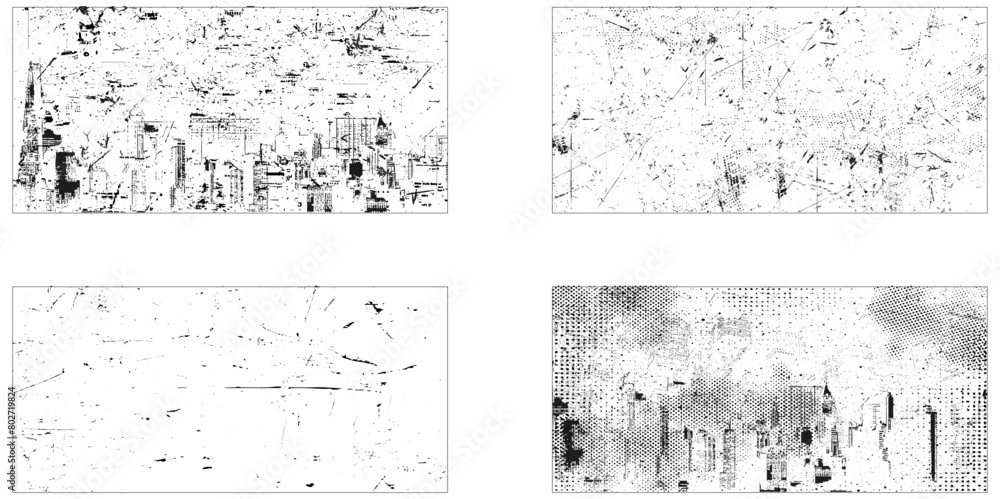Abstract grunge texture collection vector set. Set of grunge distressed texture background. Grunge backgrounds collection. Abstract grunge texture collection vector set. Set of grunge distressed texture background. Grunge backgrounds collection.