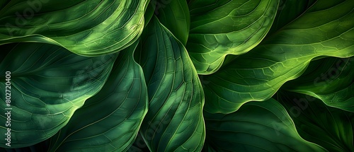 Abstract leaf texture background with smooth wavy lines, elegant and modern background. high resolution