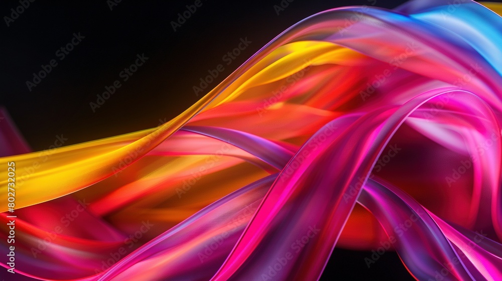 A high-resolution close-up of a colorful item on a black background with sharp focus, no blurring A high-resolution close-up of a colorful item on a black background with sharp focus, no blurring