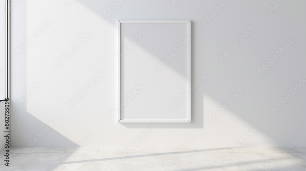 Interior Mockup with Empty Frames Interior Mockup with Empty Frames