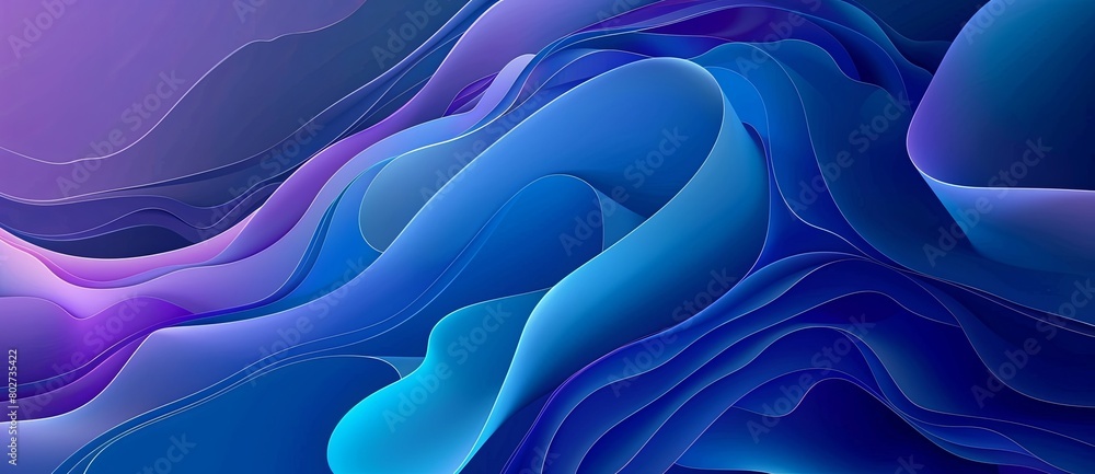 Obraz premium 3D abstract dark background