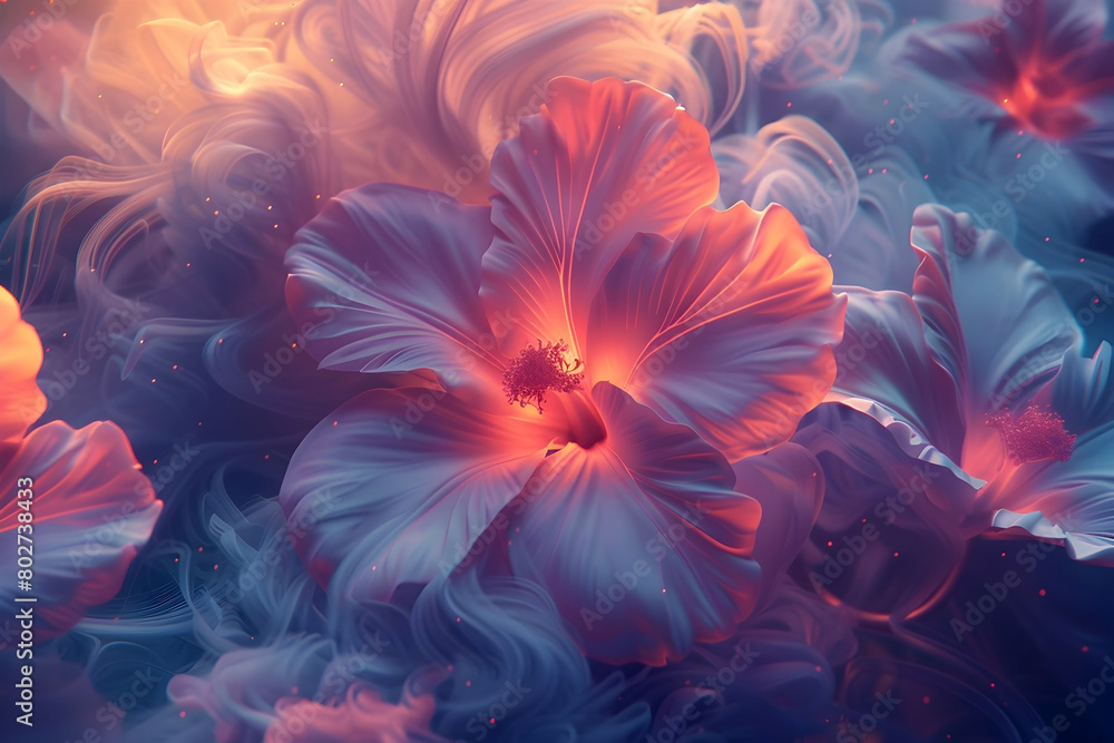 Enchanting Floral Sanctuary:A Celestial Dance of Tranquility and Peace Enchanting Floral Sanctuary:A Celestial Dance of Tranquility and Peace