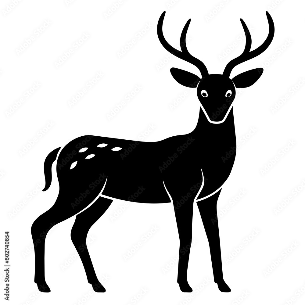 Deer vector icon Deer vector icon