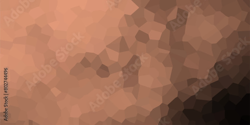 A detailed view of a stained glass window. This image can be used for architectural design, religious themes, or art projects. Bronze mosaic hexagon tile pattern,	
