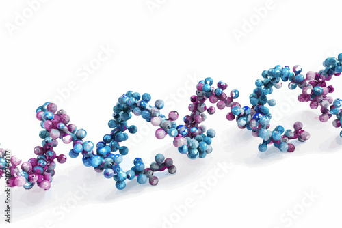 DNA vector illustration