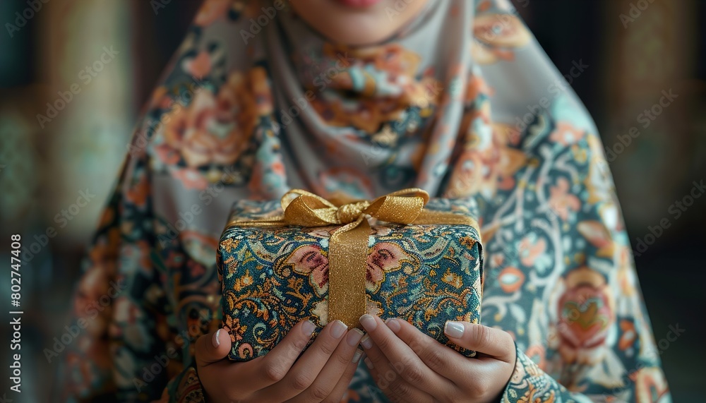 person with gifts
