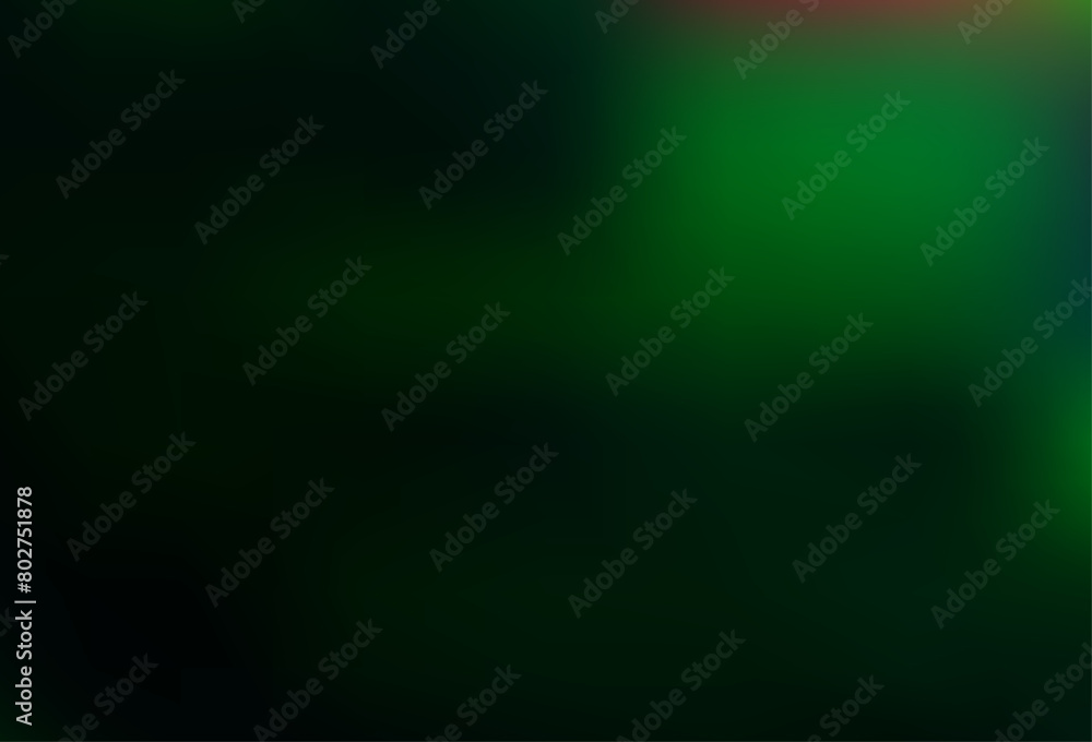 Obraz premium Dark Green vector abstract background.