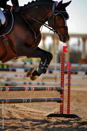 A Comprehensive Guide to Mastering Equestrian Show Jumping: Step-by-step Infographic