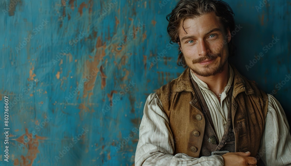 Fototapeta premium Handsome pirate 