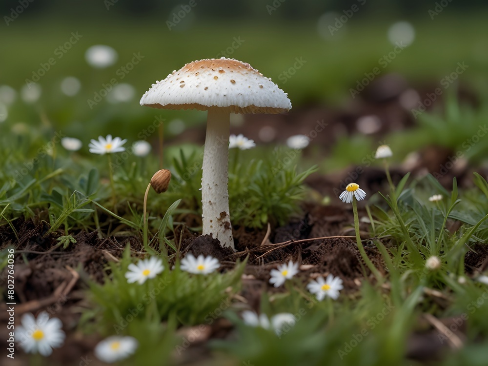 Beautiful Mashrooms, generative AI Beautiful Mashrooms, generative AI