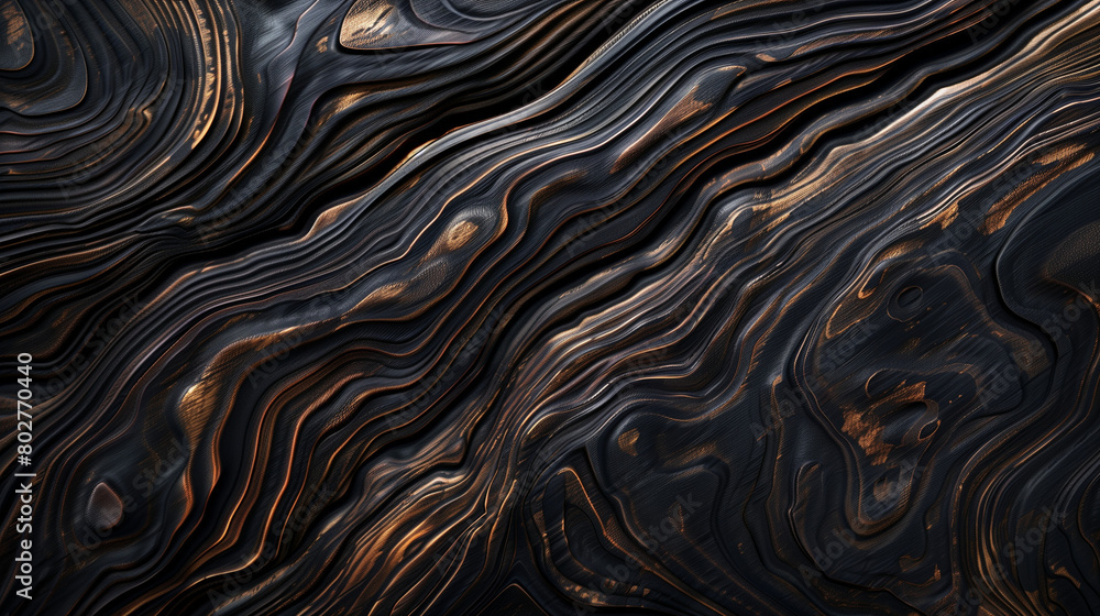 Obraz premium wood ebony background, texture, backdrop