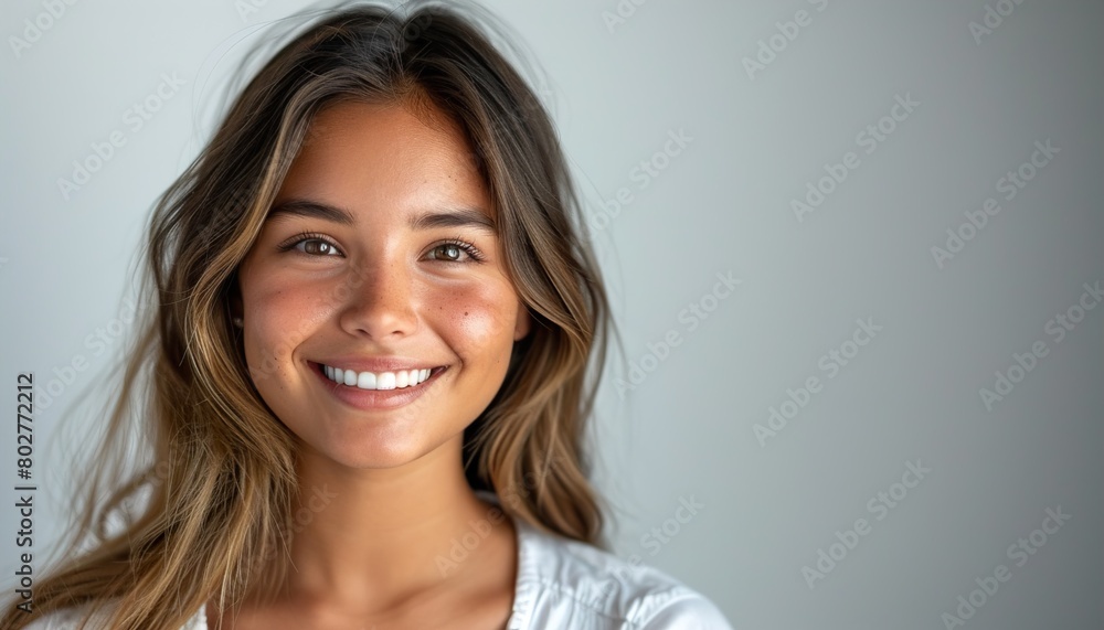 portrait of a smiling person portrait of a smiling person