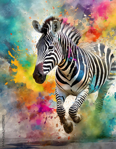 Lively zebra © PRILL Mediendesign