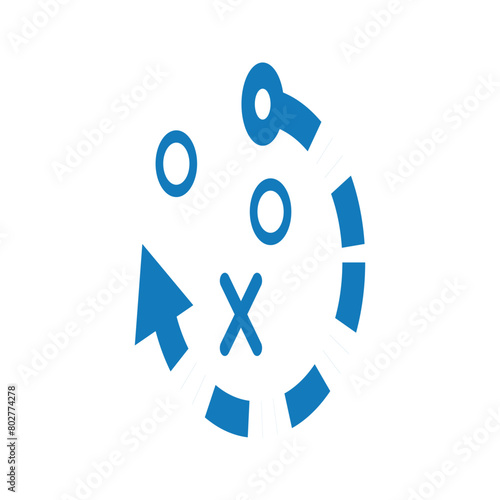 Strategy planning icon