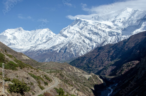 Mountain trekking