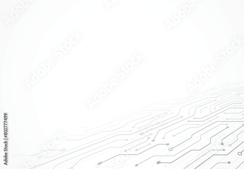 Abstract digital background with technology circuit board texture. Electronic motherboard illustration. Communication and engineering concept. Vector illustration