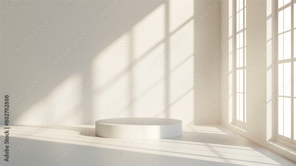 Abstract studio background for product presentation. Empty room with shadows. Abstract studio background for product presentation. Empty room with shadows.