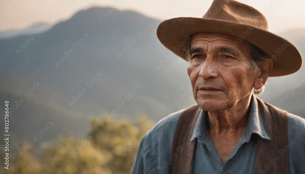 portrait of a oldman