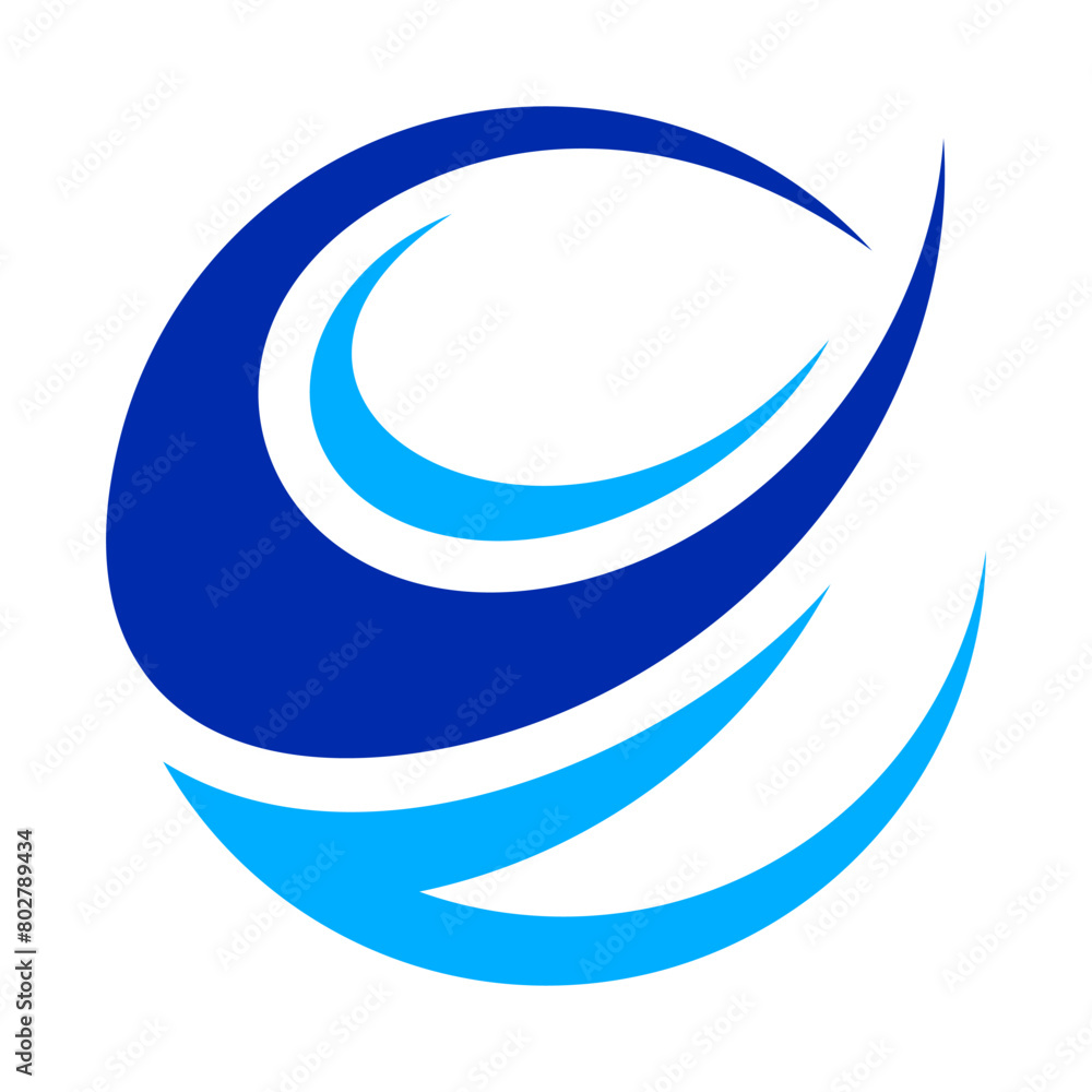 Naklejka premium Travel Vector Logo Design Template