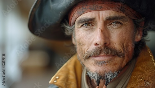 Man in pirate costume 